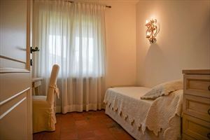 Villa di Fascino : спальня с односпальной кроватью