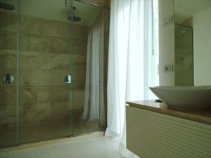 Villa Lucente  : Bathroom with shower